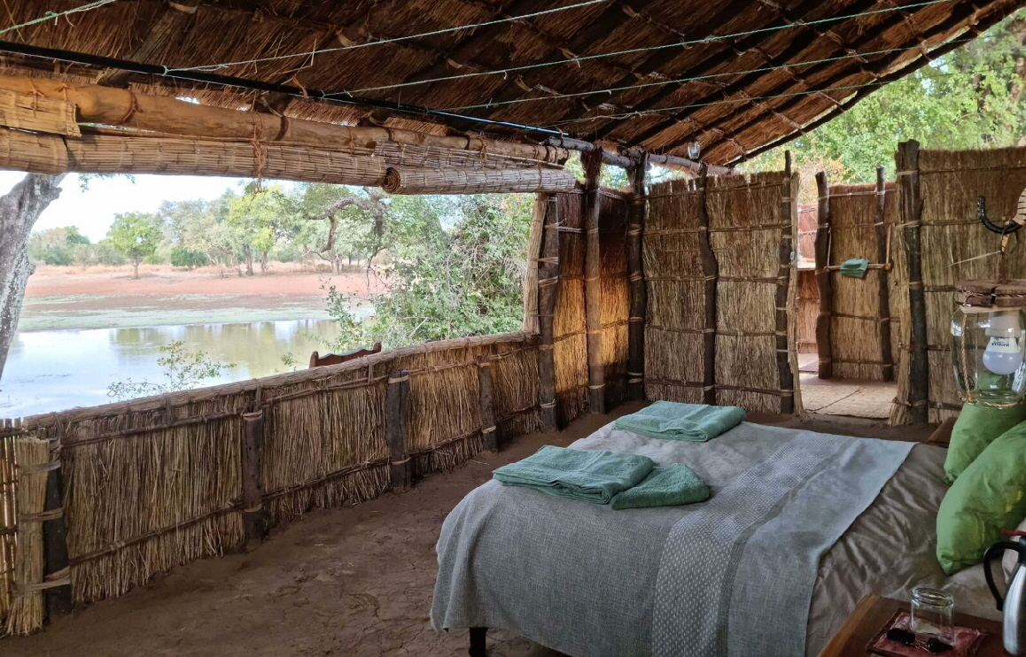 Chikoko Trails Zambia an der Lagune 