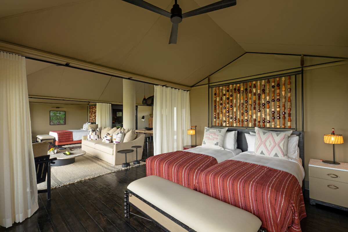 Mahali Mzuri Safaricamp  Familienzelt