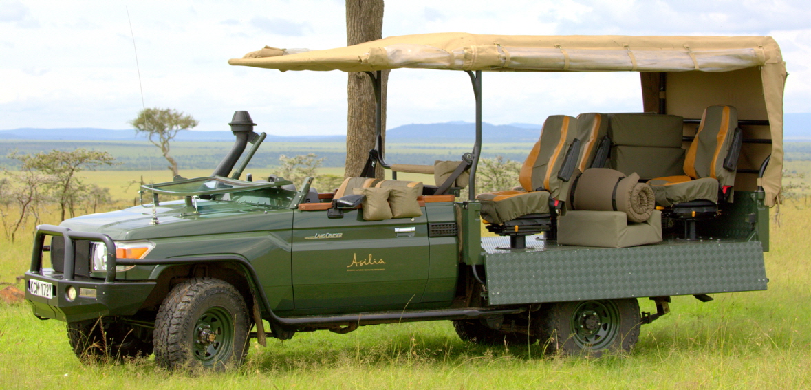 Safarifahrzeug f�r Fotographen