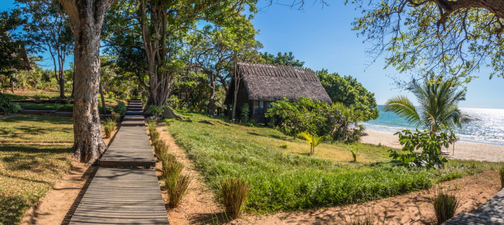 Anjajavy Weg zu den Zimmern