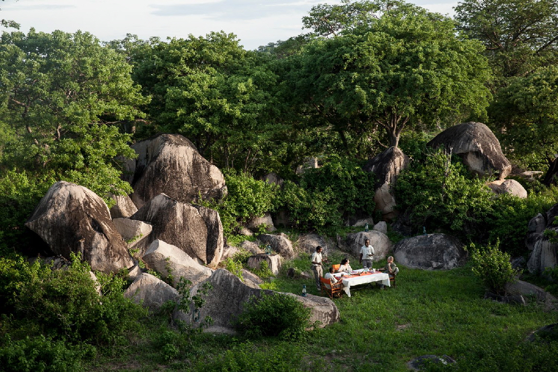 Fr�hst�ck im Busch 