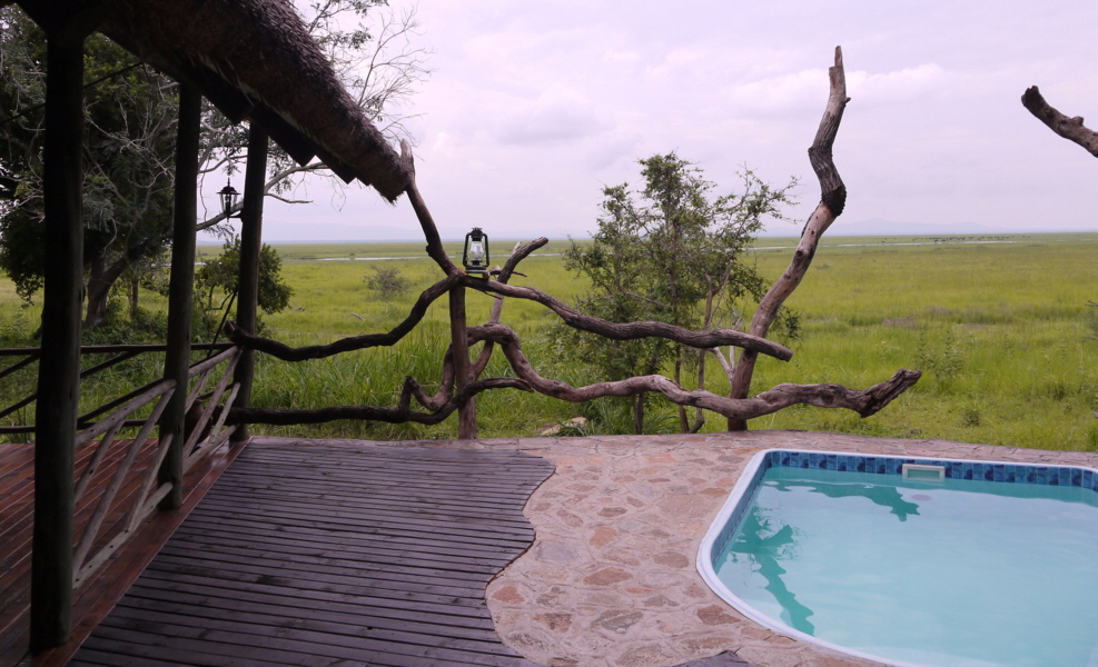 Blick vom Katavi Wildlife camp