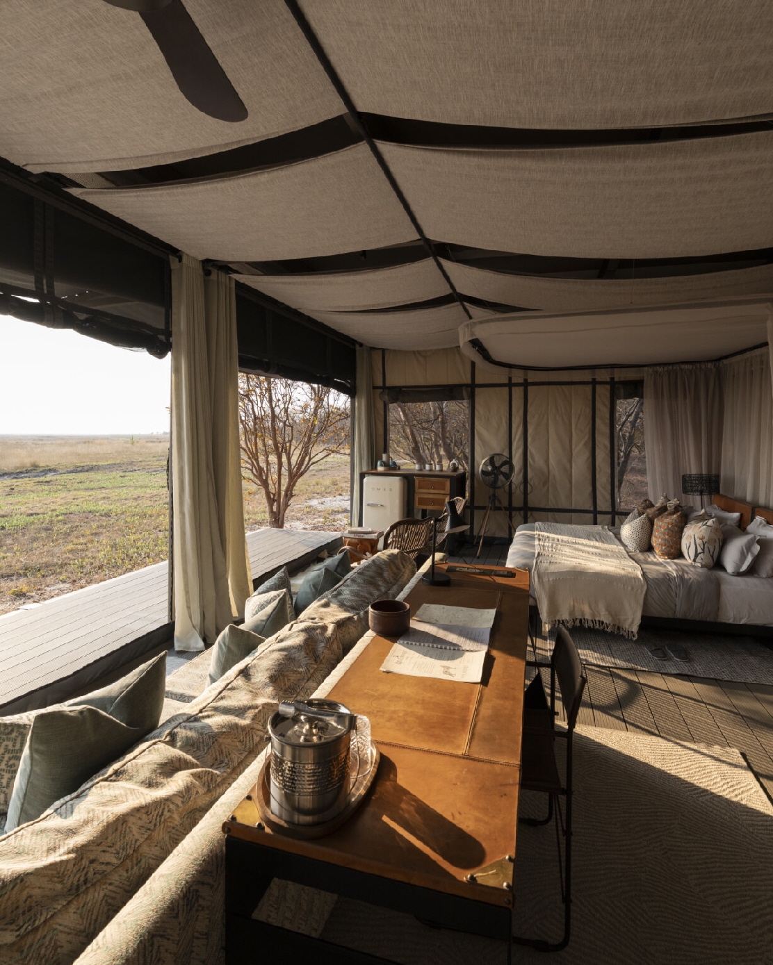 King Lewanika Lodge  Liuwa Plains
