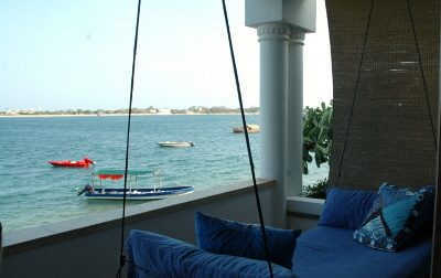 Peponi Hotel- Zimmer direkt am Strand