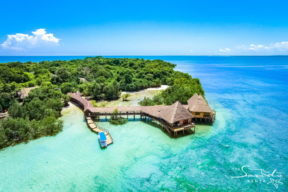 The Sands at Chale Island over water suite 